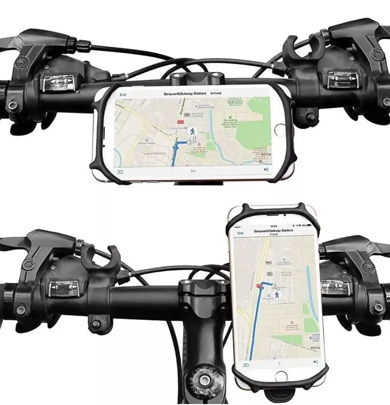 Suporte Universal De Moto E Bike De Silicone Ajustável 360