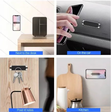 Suporte para veículo automotivo com painel magnético magnético, acessório discreto para celular, gps, envio rápido