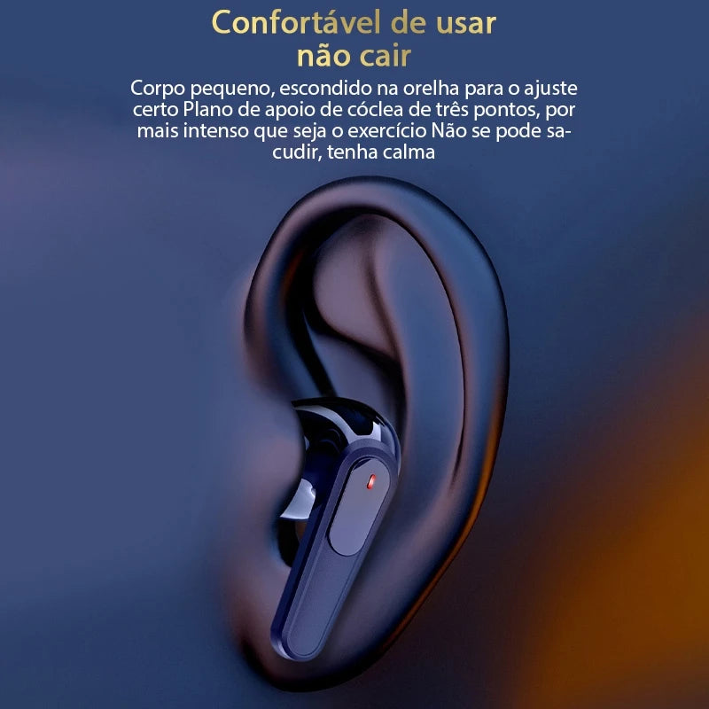 Fone Bluetooth Xiaomi  Wireless Gaming Earphone Binaural Stereo 5.0 Pro 60 Bluetooth Gamer with Microphone