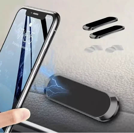 Suporte para veículo automotivo com painel magnético magnético, acessório discreto para celular, gps, envio rápido