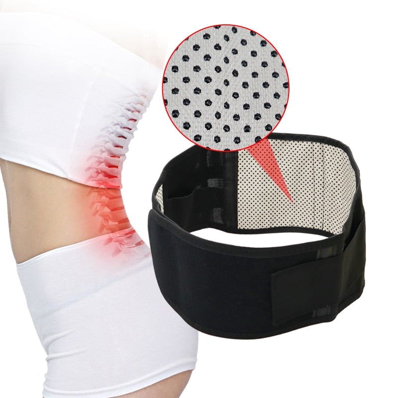 Cinto Turmalina Belt - Terapia Magnética de Auto-Aquecimento para Dores, Hérnia de Disco, Lombalgia, Fibromialgia RN Store