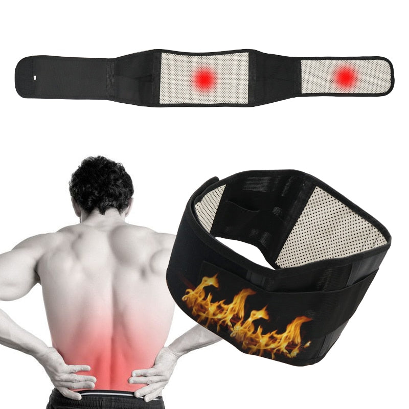Cinto Turmalina Belt - Terapia Magnética de Auto-Aquecimento para Dores, Hérnia de Disco, Lombalgia, Fibromialgia RN Store