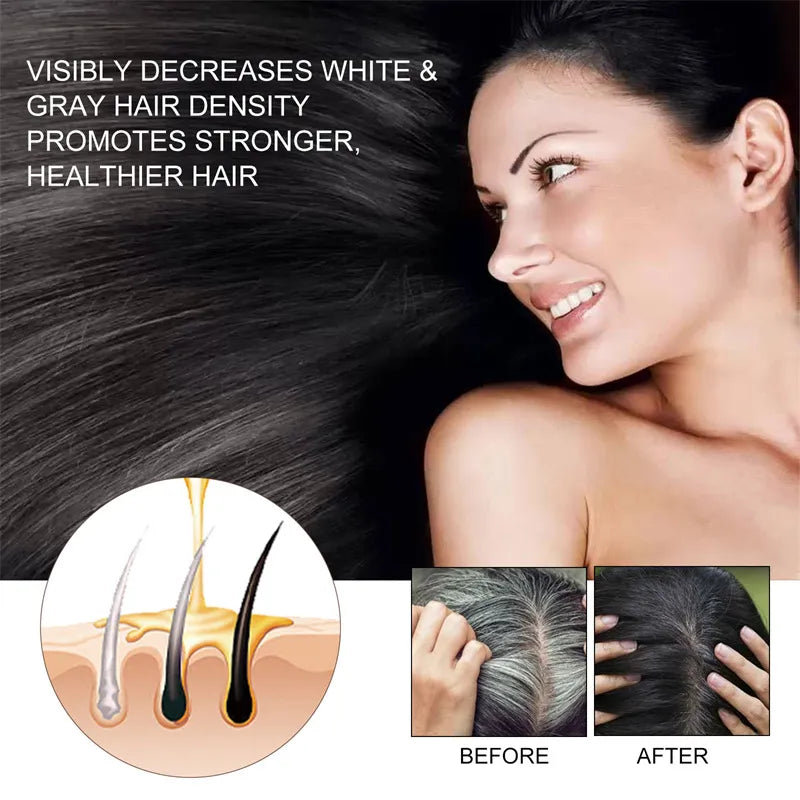 Shampoo Escurecedor de Cabelo e Barba-1 Pure Hair -