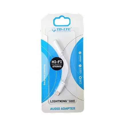 Adaptador Compatível Com iPhone iPad Cabo Lightning Para P2 Femea Áudio Auxiliar Fone