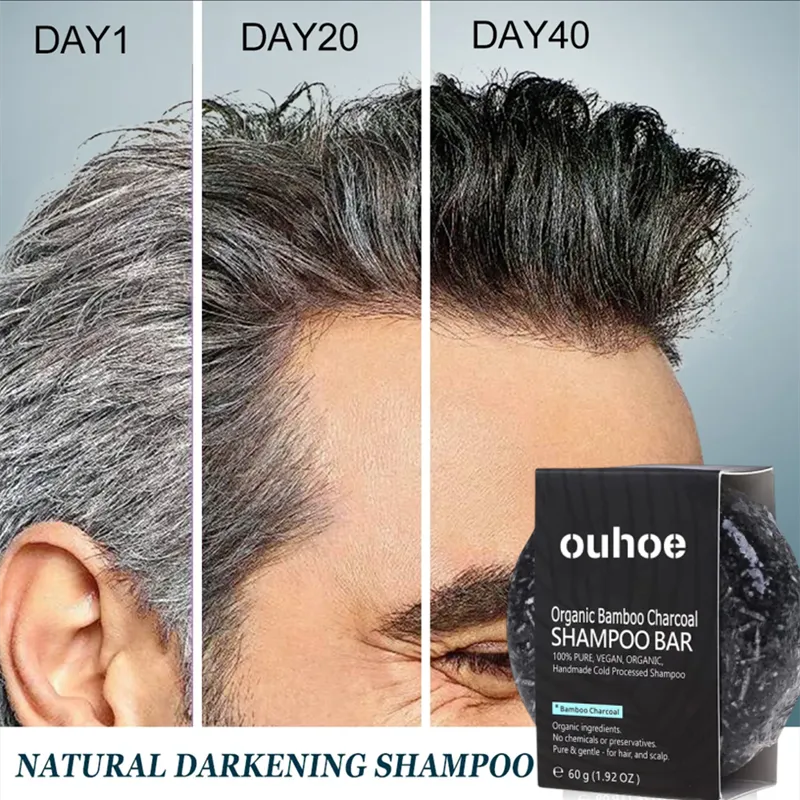 Shampoo Escurecedor de Cabelo e Barba-1 Pure Hair -