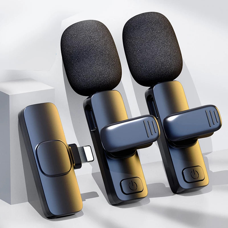 SonusPro - Microfone de lapela sem fio | LEVE 2 PAGUE 1 RN Store